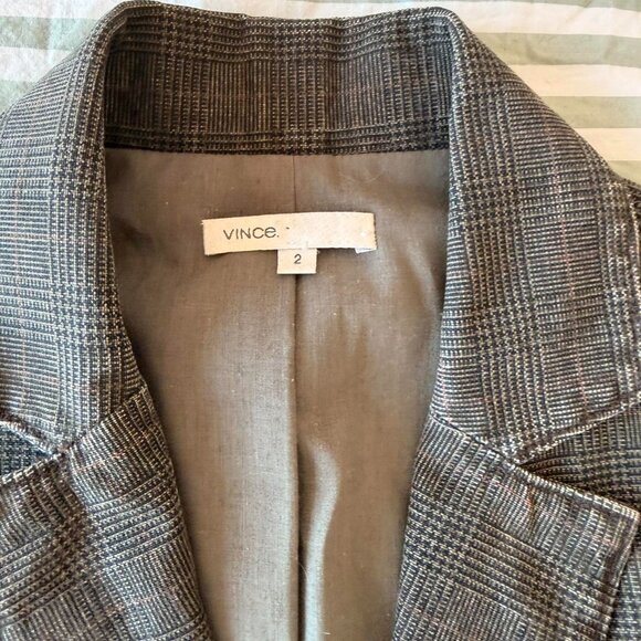 Vintage Vince Brown Blazer Size Bf 1 C - Picture 2 of 4